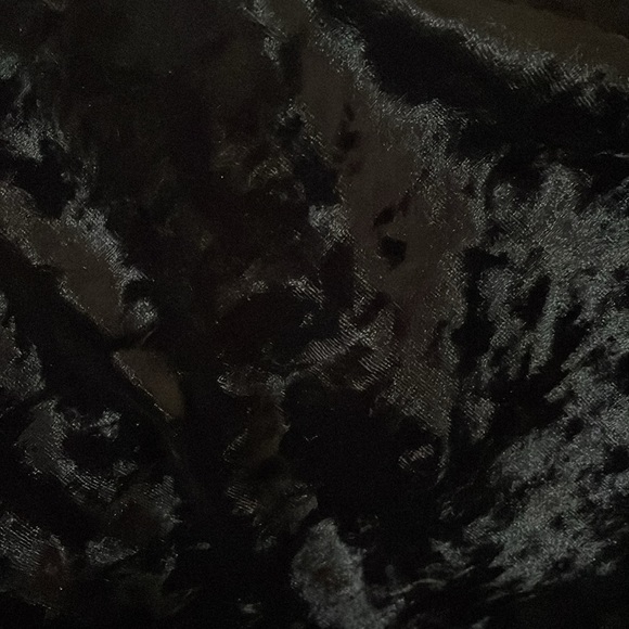 NWT Apt 9 Black Velvet Tank Top - Picture 3 of 6